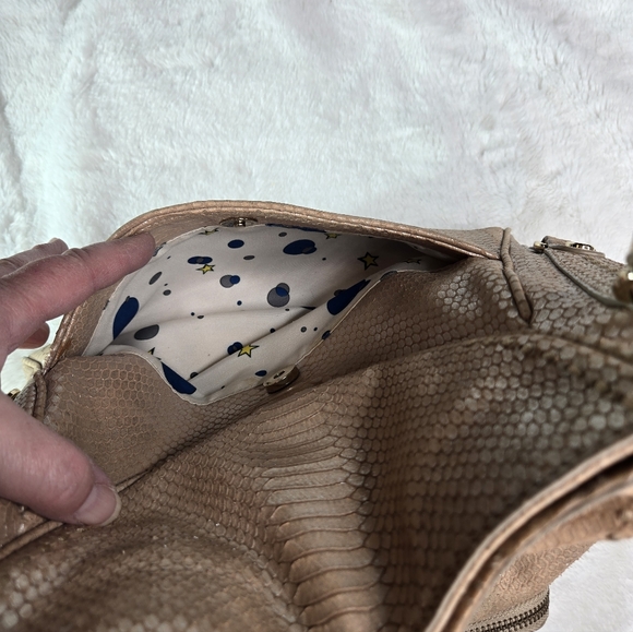 Tre Vero Limited Edition Metallic Leather Python Bag - Picture 6 of 16